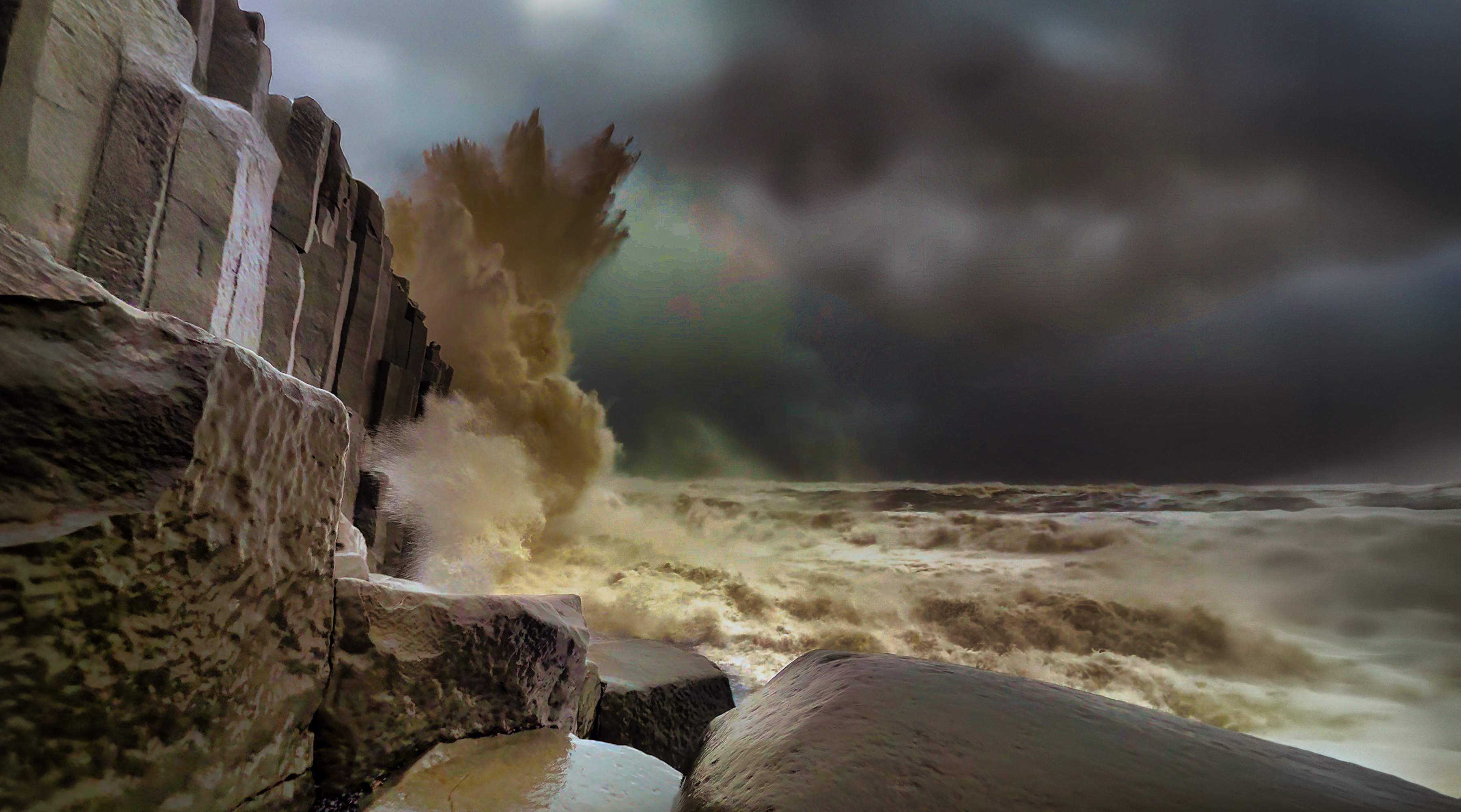 Reynisfjara Black Sand Beach Fury